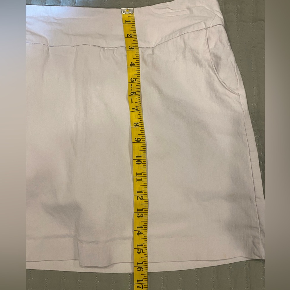 Zac & Rachel White Skort Size 6 - Picture 7 of 7